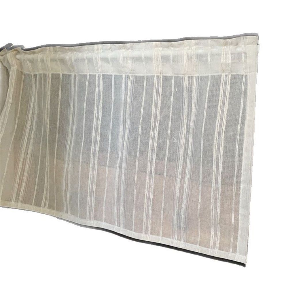 Cabinet Curtains Sink Skirt for Bathroom Kitchen Brown Stripes Cabinet Curtains for Classroom Home Farmhouse Rustic Drape Under Desk Privacy Drape for Laundry Room（30x150cm）