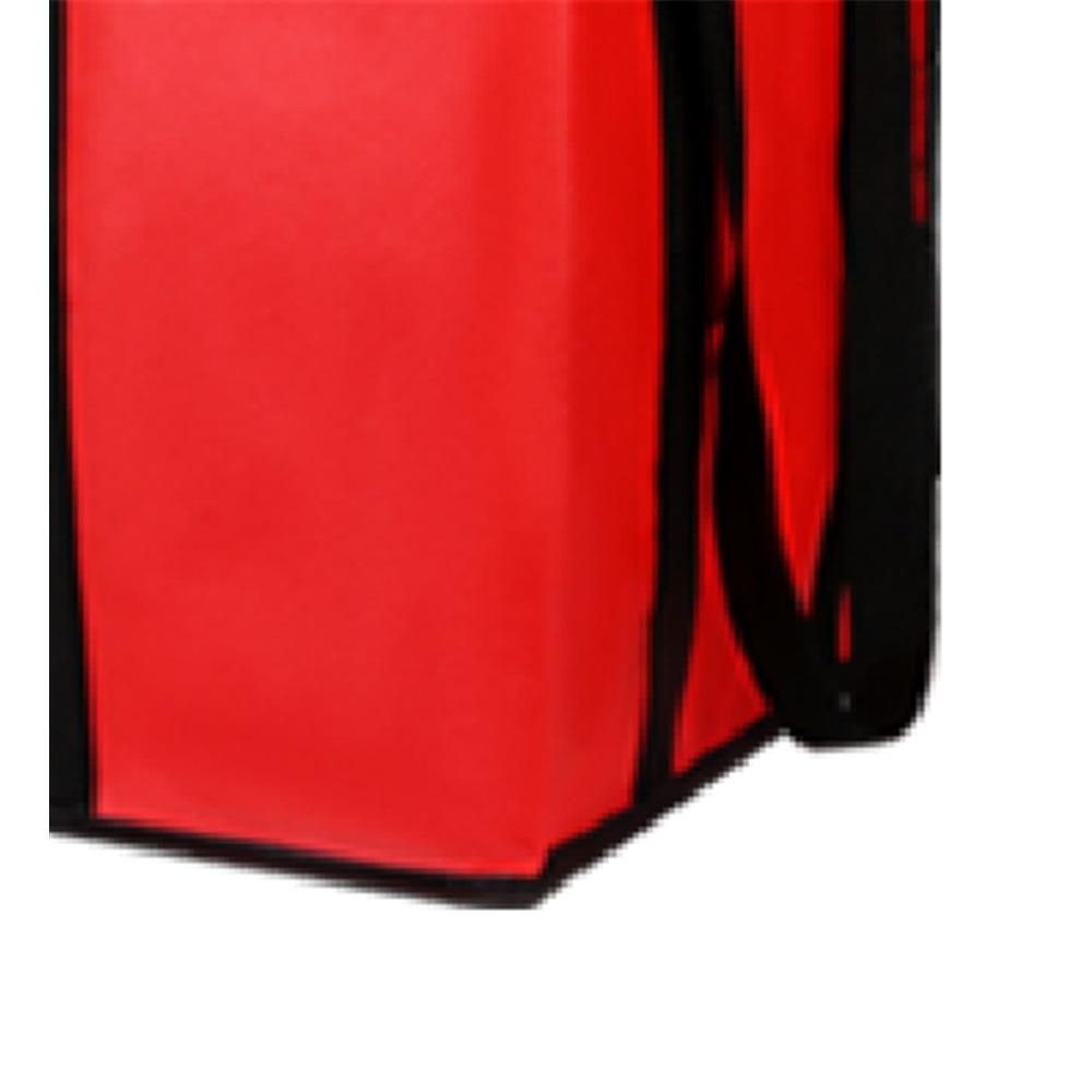 50*50*20.5cm RED Pizza Carrier Insulated Bags Large for Deliveries, Insulated Pizza Carrier Delivery Bag Food Bag for Personal and Professional Use