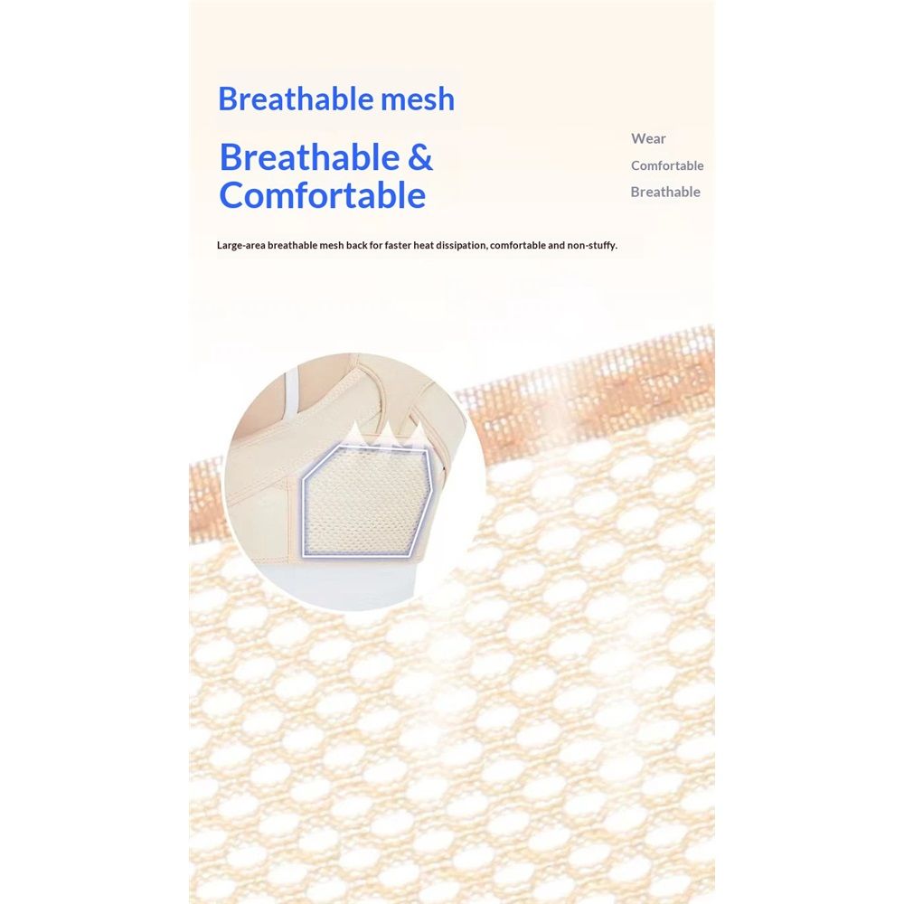 Women Posture Corrector Back Brace Support Bra Shaper Vest Sleeveless Shapewear Tops, Support Shapewear Breast Strap (Skin color M)