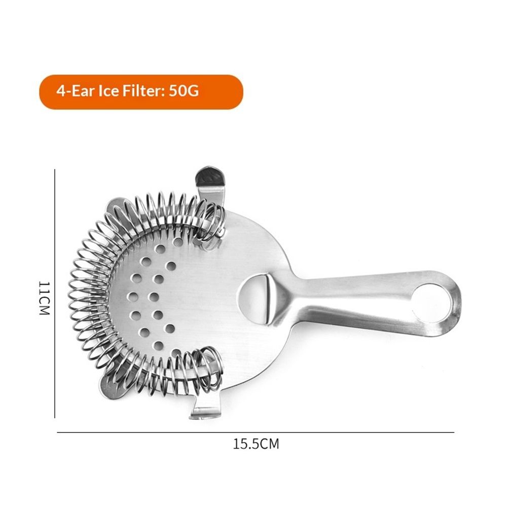 Cocktail Strainer 2 Pack, Bulk Bar Strainers for Bartending, Martini Strainer for Boston Shaker Mixing Glass, Bartender Strainer w/Removable Spring – Bar Supplier for Restaurant