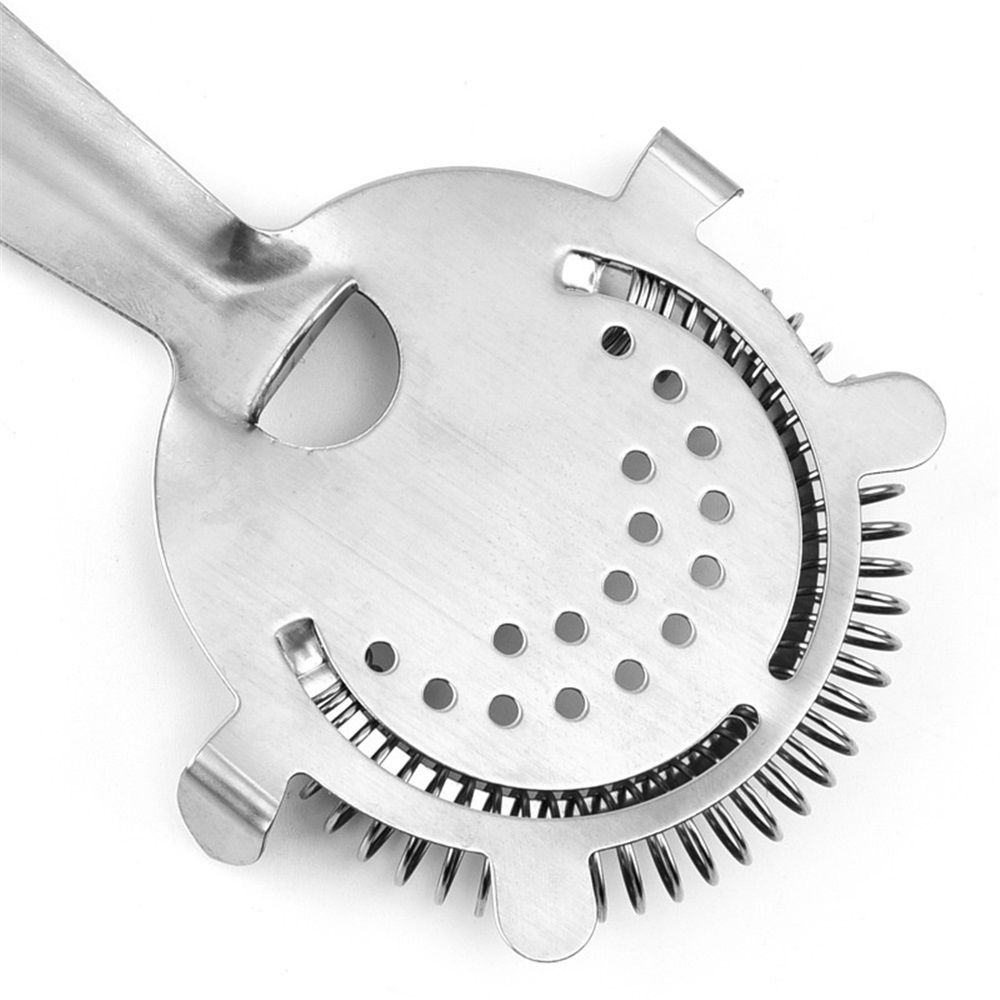 Cocktail Strainer 2 Pack, Bulk Bar Strainers for Bartending, Martini Strainer for Boston Shaker Mixing Glass, Bartender Strainer w/Removable Spring – Bar Supplier for Restaurant