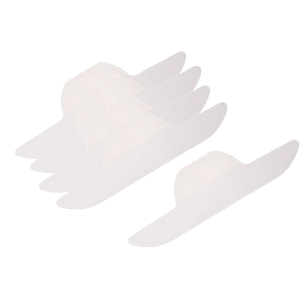 50 Pcs Hat Sweat Liners Shields Hat Sweat Protector Liner Disposable Prevents Stains Odor Pads Individually Wrapped for Baseball Golf Tennis Cap Men Women Outdoor Sports or Work