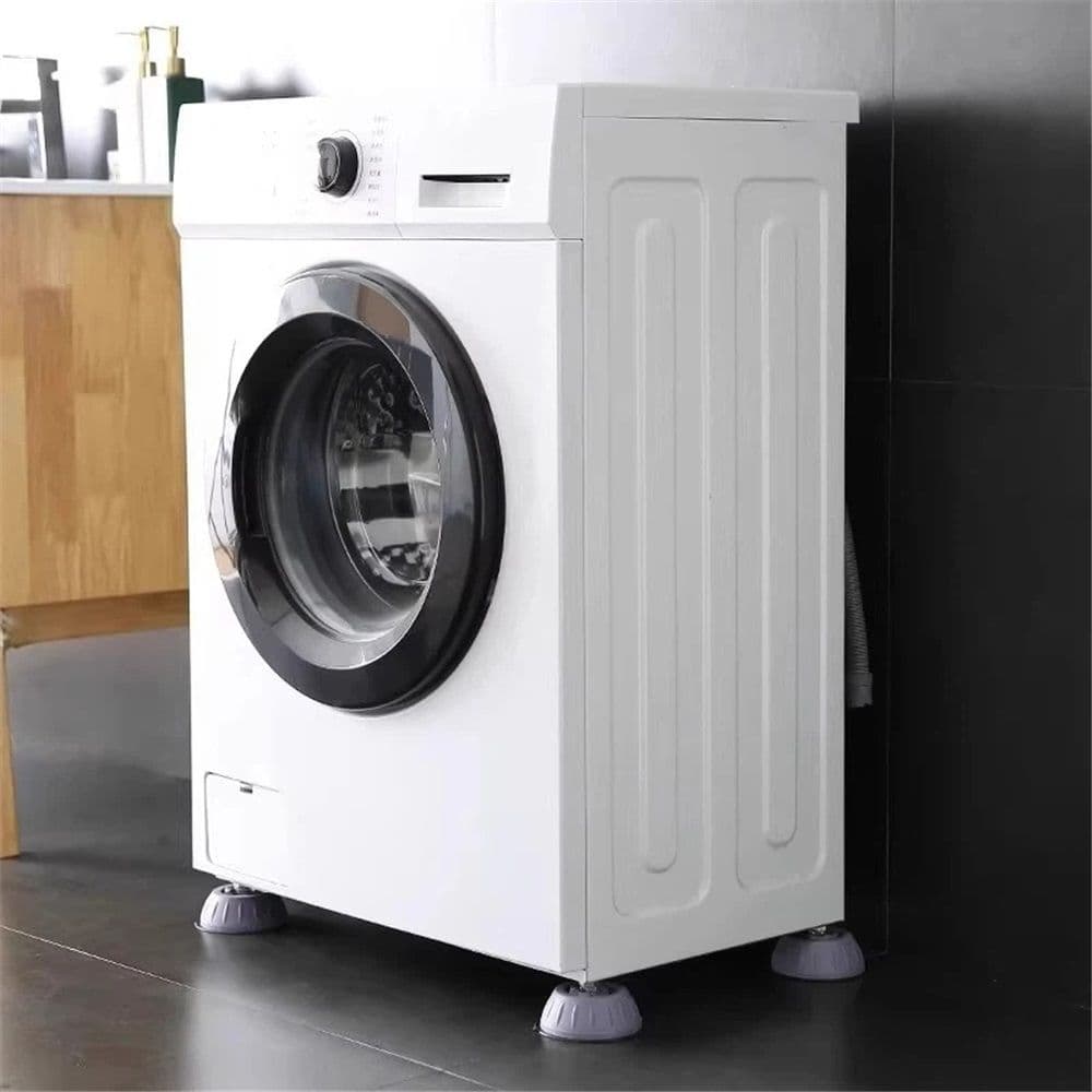 Anti-Vibration Pads Set of 8 Noise Cancelling Non-Slip Plastic Foot Pads for Washing Machine Stand Accessories