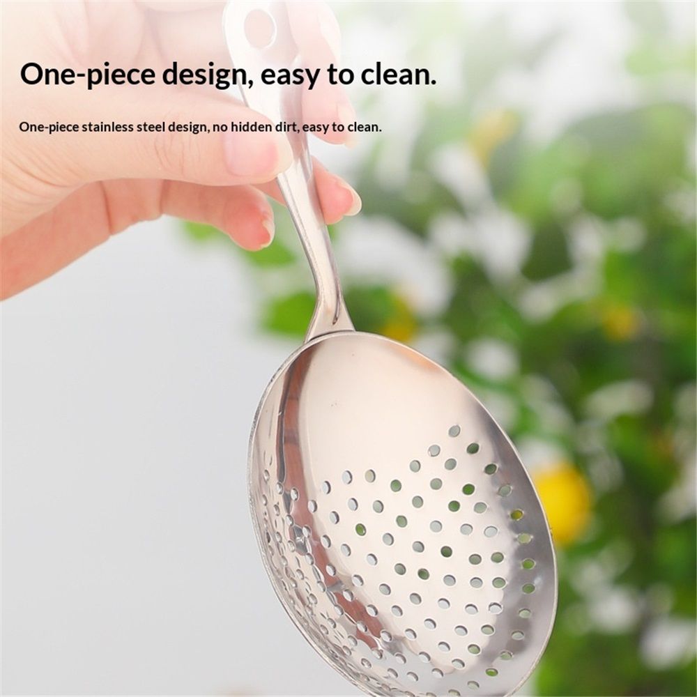Premium Strainer,Stainless Steel Cocktail Strainer for Home or Commercial Bar (Stainless Steel - Mirror Finish)