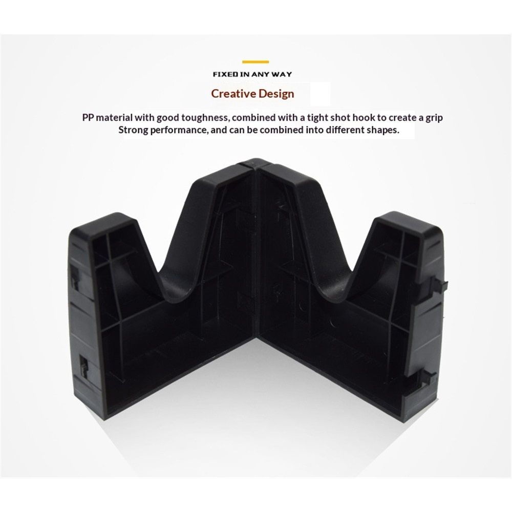 2 sets Car Trunk Organizer Blocks for Back of SUV, Multipurpose Plastic Car Storage Trunk Divider for Truck SUV Van Cargo