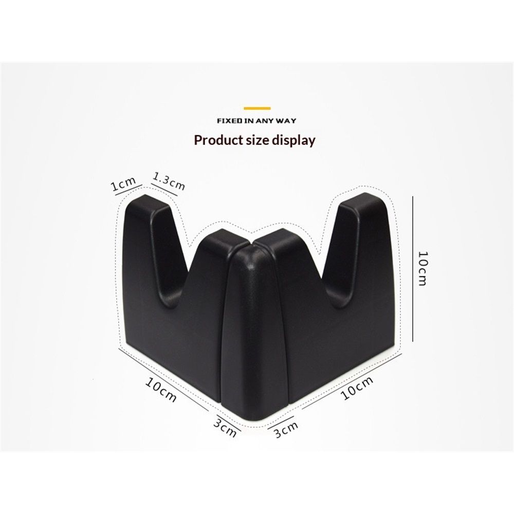 2 sets Car Trunk Organizer Blocks for Back of SUV, Multipurpose Plastic Car Storage Trunk Divider for Truck SUV Van Cargo