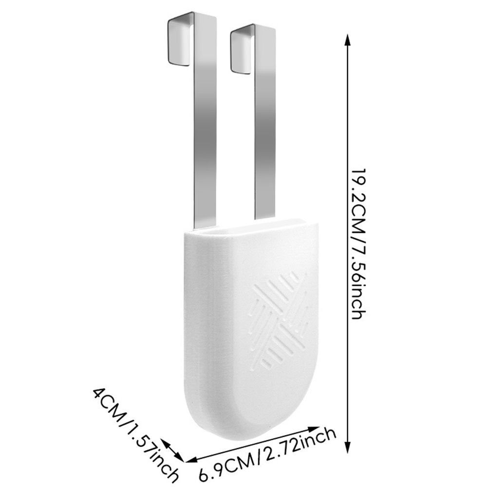 2Pcs Toilet Tank Cleaning Tablet Holder, Toilet Tank Bleach Tablet Bracket, Hanging Toilets Bowl Cleaner Carrier for Preventing Dissolved Residue From Polluting Water Tank