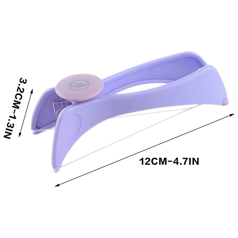 Women Mini Facial Hair Remover, Spring Threading Epilator, Facial Hair Removal Tool, Manual Beauty Personal Care, for Eyebrow And Cheeks Threading epilator