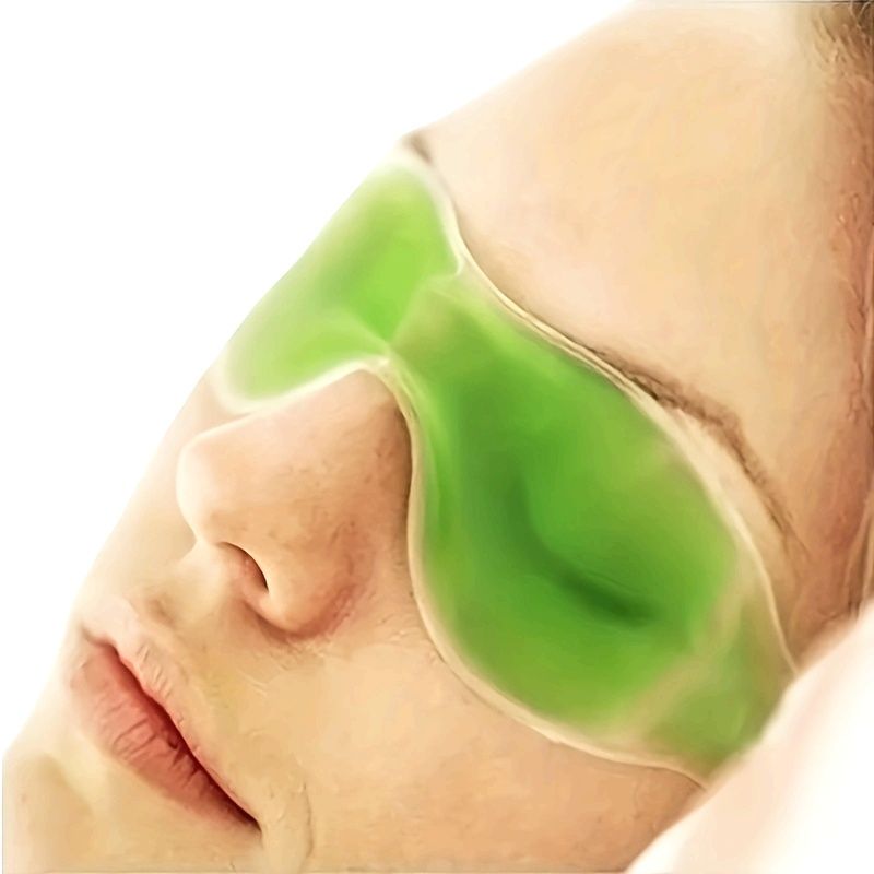 New Type of Gel Eye Mask for Dark Circles, Cooling Eye Goggles for Tired Eyes And Providing Refreshing Care Blue