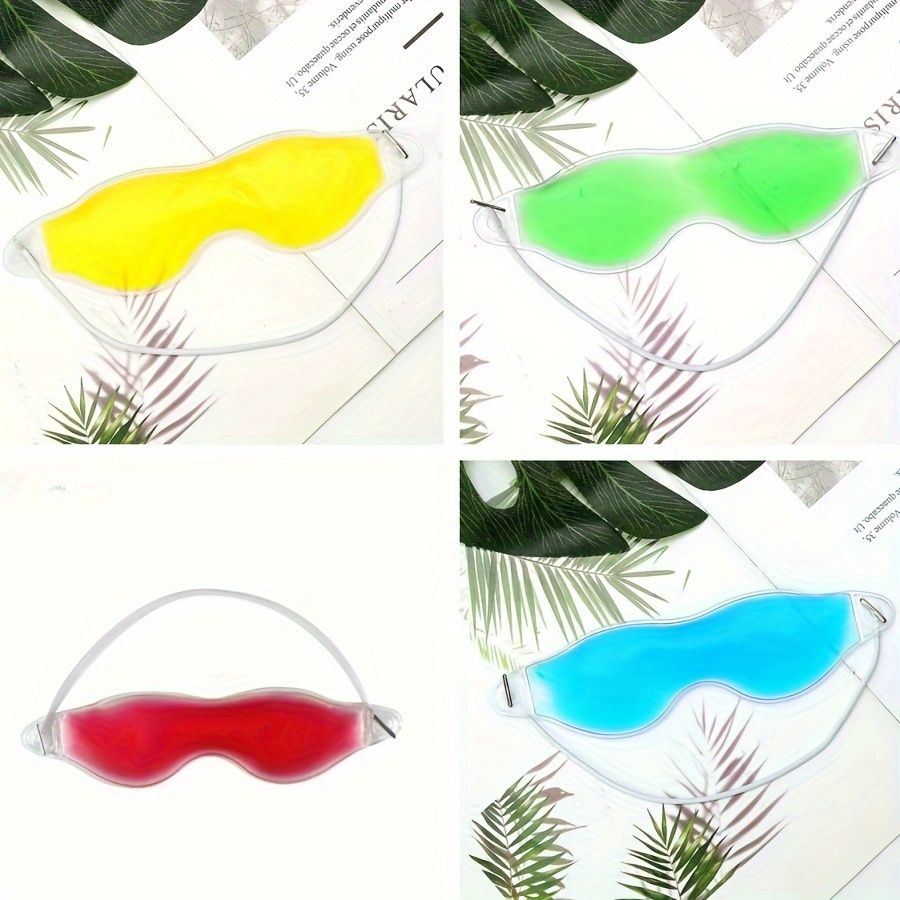 New Type of Gel Eye Mask for Dark Circles, Cooling Eye Goggles for Tired Eyes And Providing Refreshing Care Blue