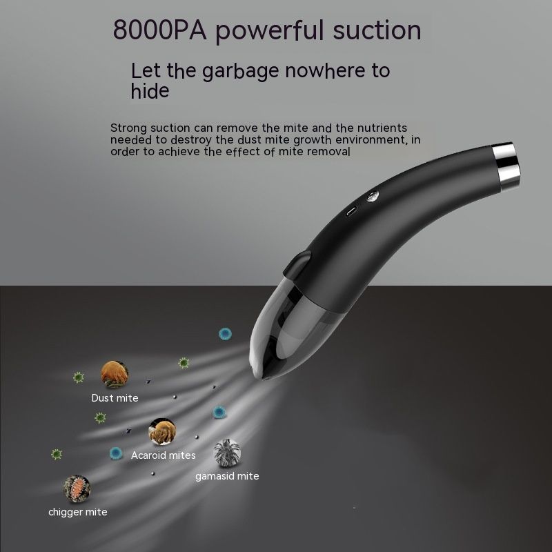 Handheld Vacuum, 8000PA Powerful Car Vacuum Rechargeable, Mini Hand Held Vacuum, Portable Vacuum Cleaner for Home, Car
