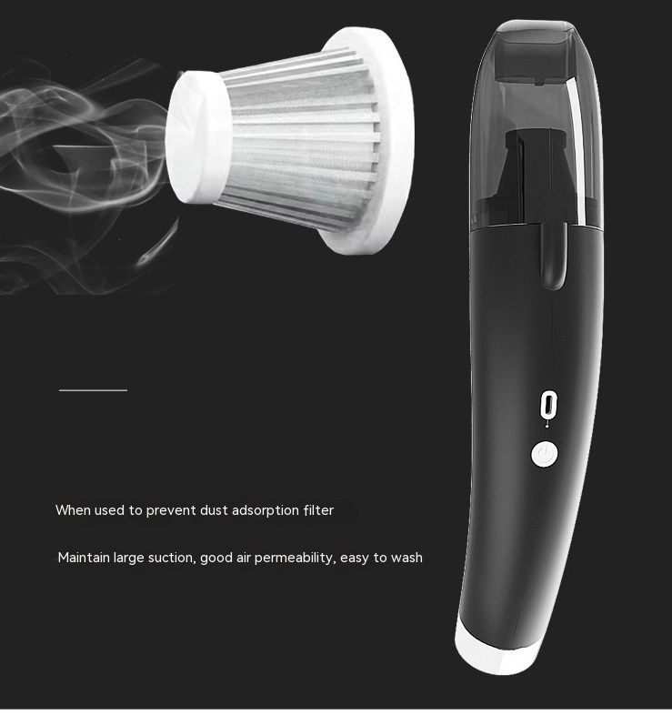 Handheld Vacuum, 8000PA Powerful Car Vacuum Rechargeable, Mini Hand Held Vacuum, Portable Vacuum Cleaner for Home, Car