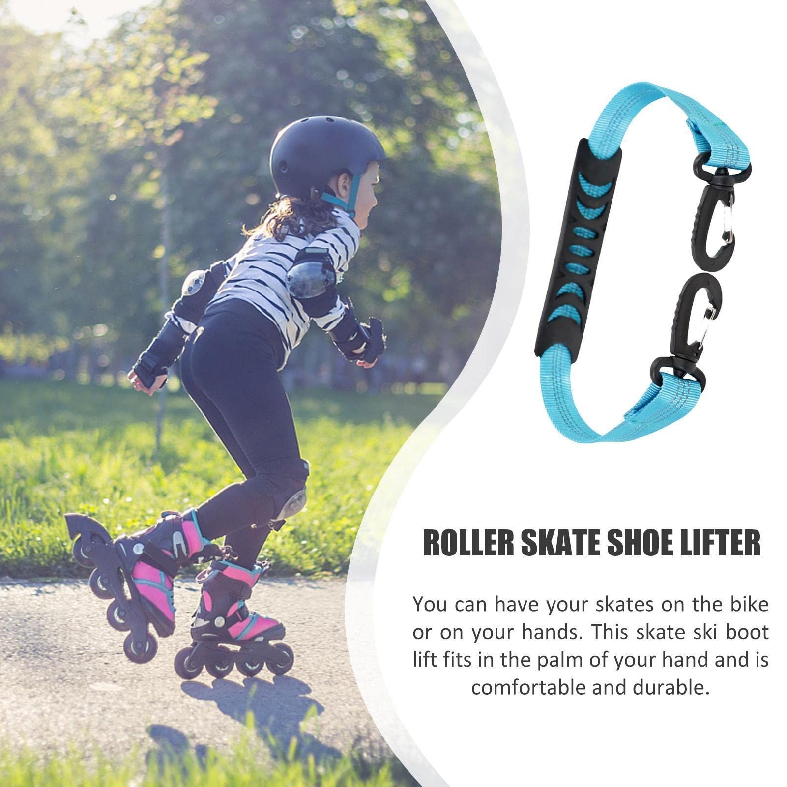 Long Lasting Ski Boot Carrier Straps, Portable, Secure Ski Boot Band, User Friendly Ice Skates Carrying Straps,