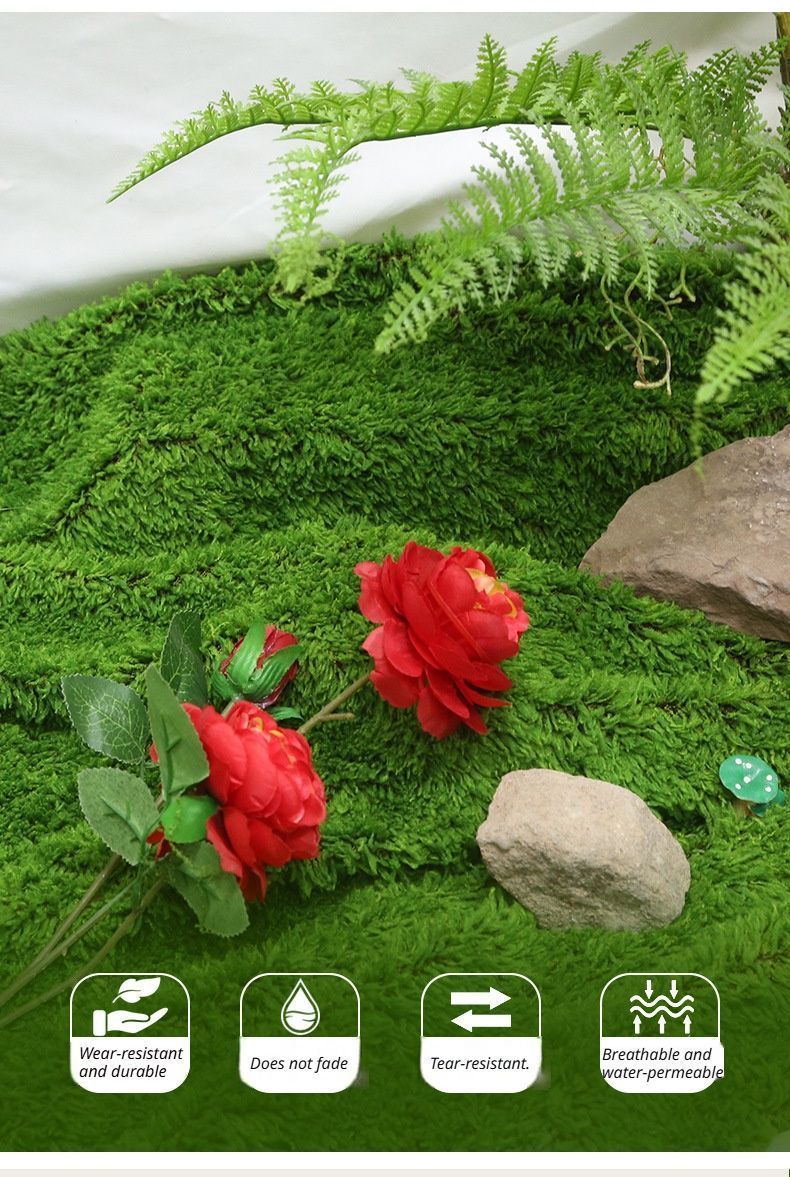 Artificial Moss Turf 100×100cm 03