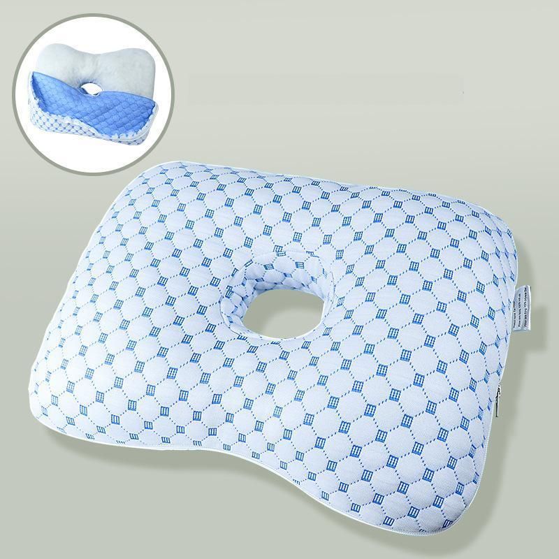 Ear Hole Pillow Pink [Removable Washable Inner Core]