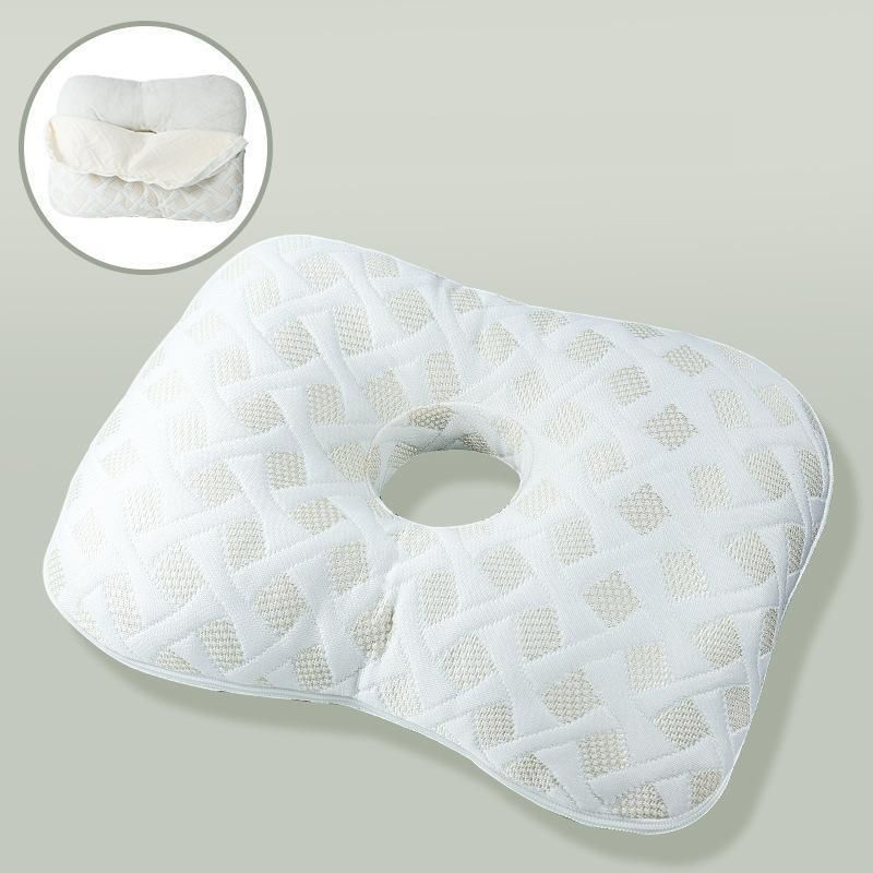 Ear Hole Pillow Pink [Removable Washable Inner Core]