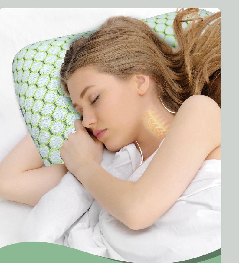 Ear Protection Pillow, Ice Bean Pink For Summer [Vacuum Pack Available]