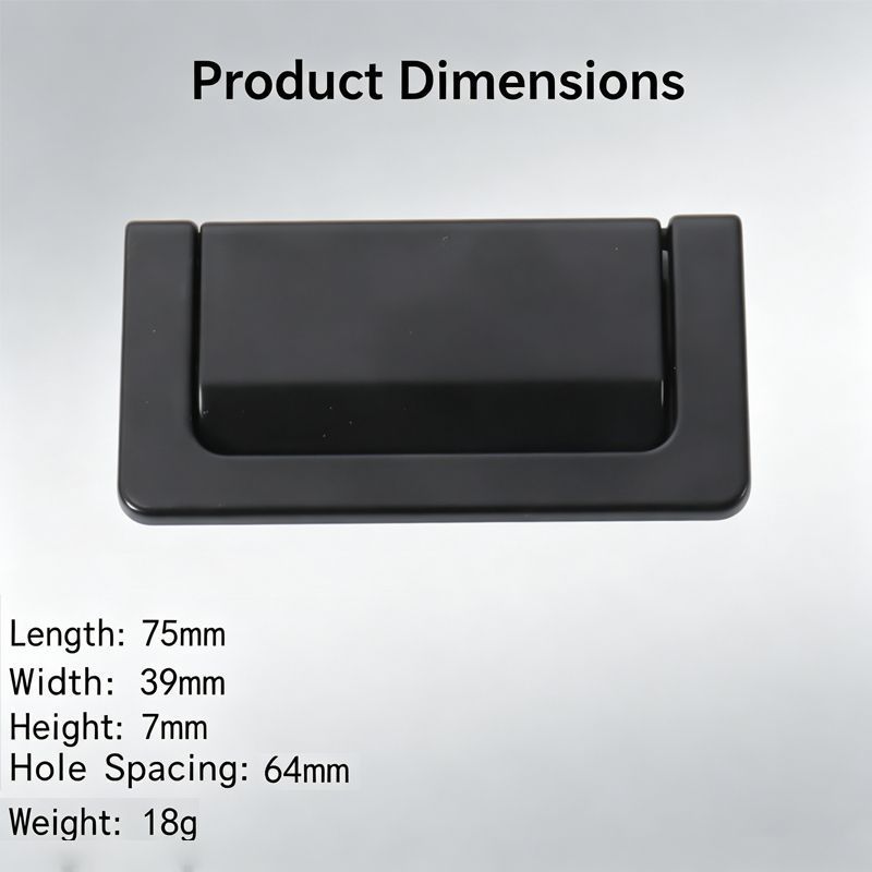 10 Pcs M8858-64 Black Hidden Snap