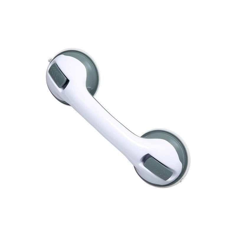 Bathroom Grab Bar No-Drill Suction Cup Safety Support Rail 2-Pack Black