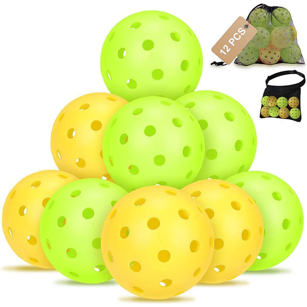 Pickleballs 40-Holes 12Pcs 02