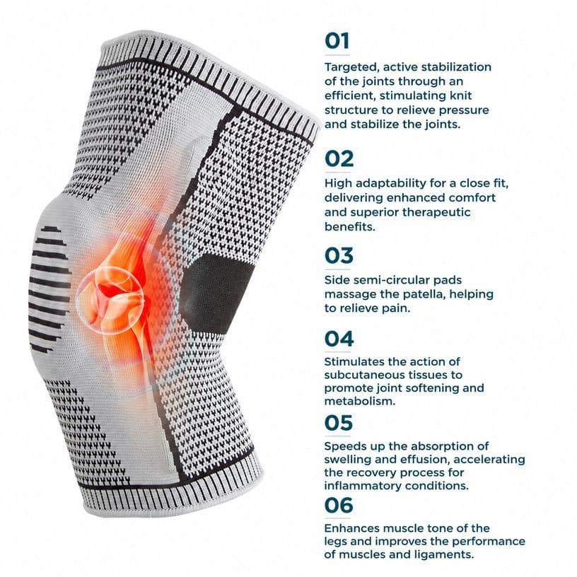 Knee Sleeve Lightweight Breathable Support XL Red 2 Pack