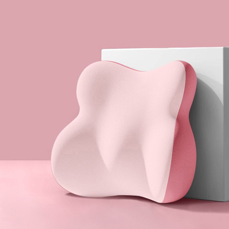 Lumbar Support Pillow, Dual‑Grey Spliced