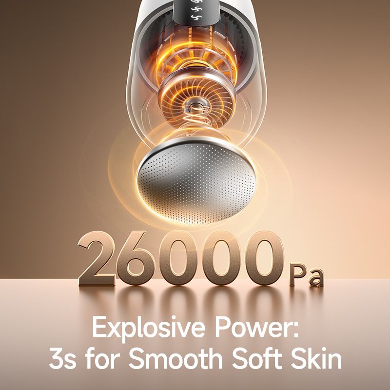 Smart Electric Foot File, 26000Pa Suction, Smooth in 3 Seconds, IPX6 Waterproof, Portable Foot Care/white