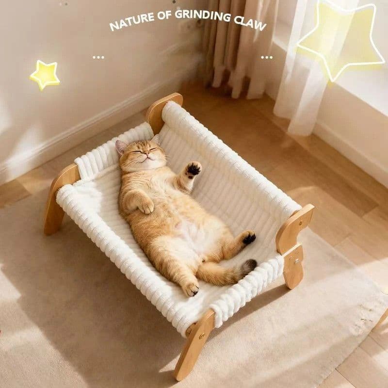 Cat Bed Sofa, Plush Warm Lounge Chair, Nordic Design, Small to Medium Size