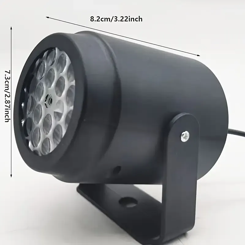 20-Pattern Christmas Projection Lamp, Plug-and-Play USB Lights Up a Fairy-Tale Christmas Night