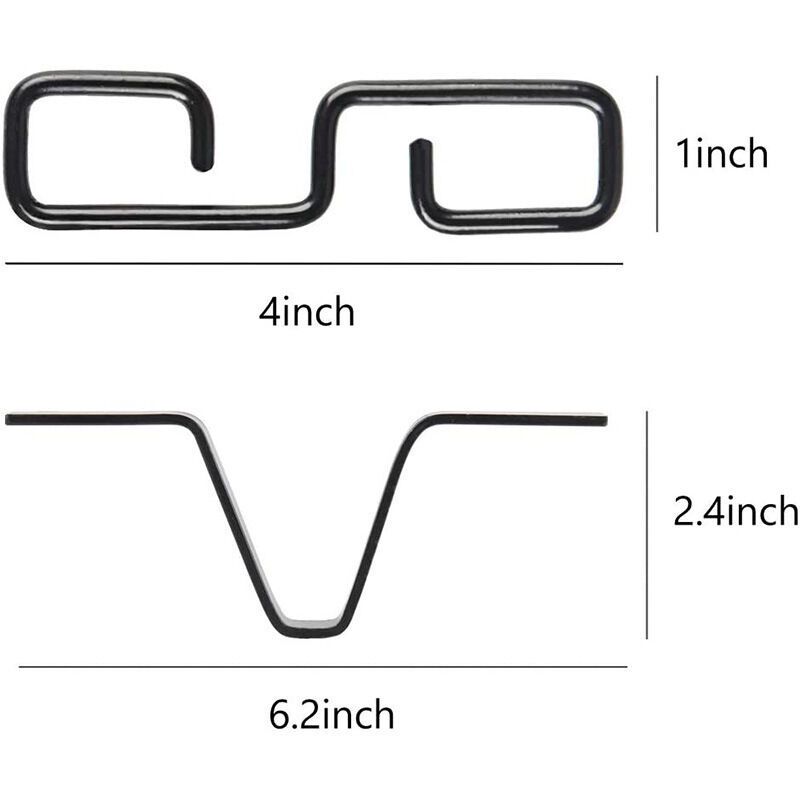 Adapter of Chain of Pluie Compatible with Gouttieres Adapter of Chain of Pluie in Shape of V Black