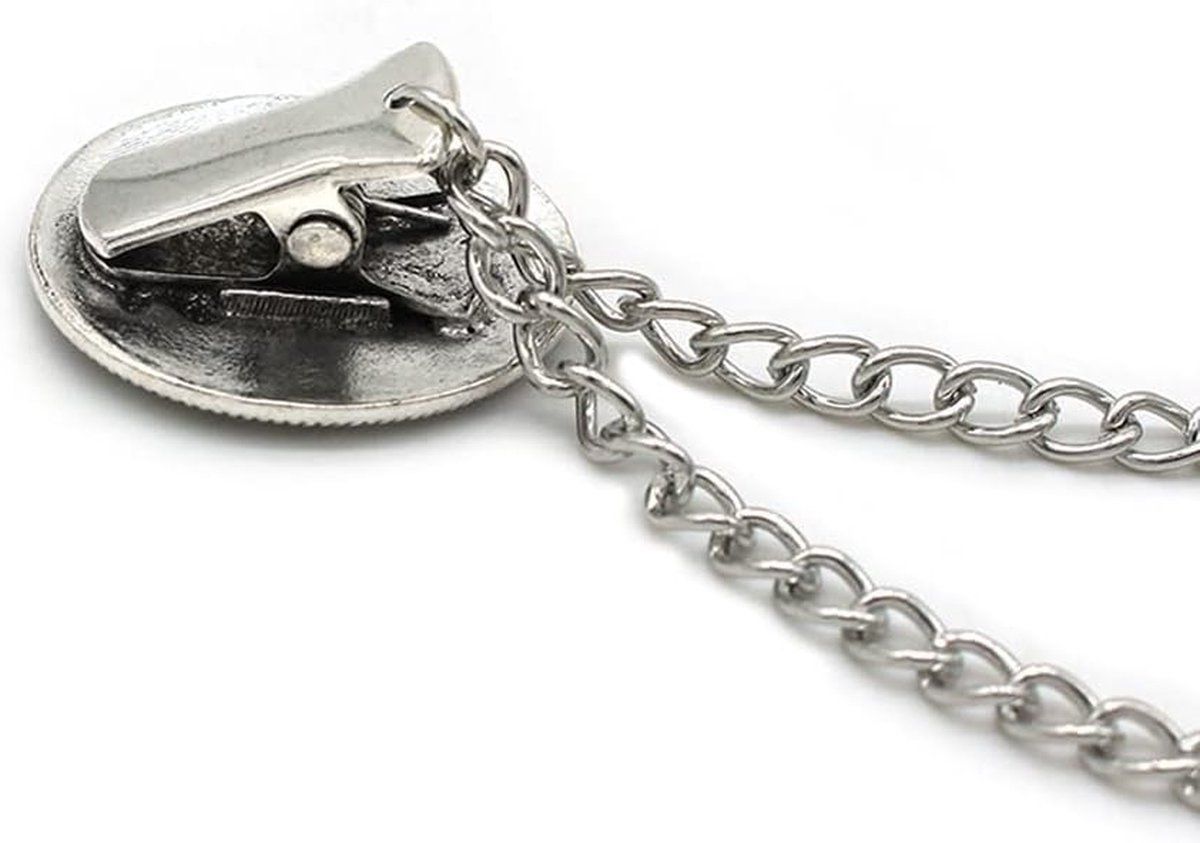 7 Piece Sweater Chain Scarf Clip Set for Cardigans and Dresses