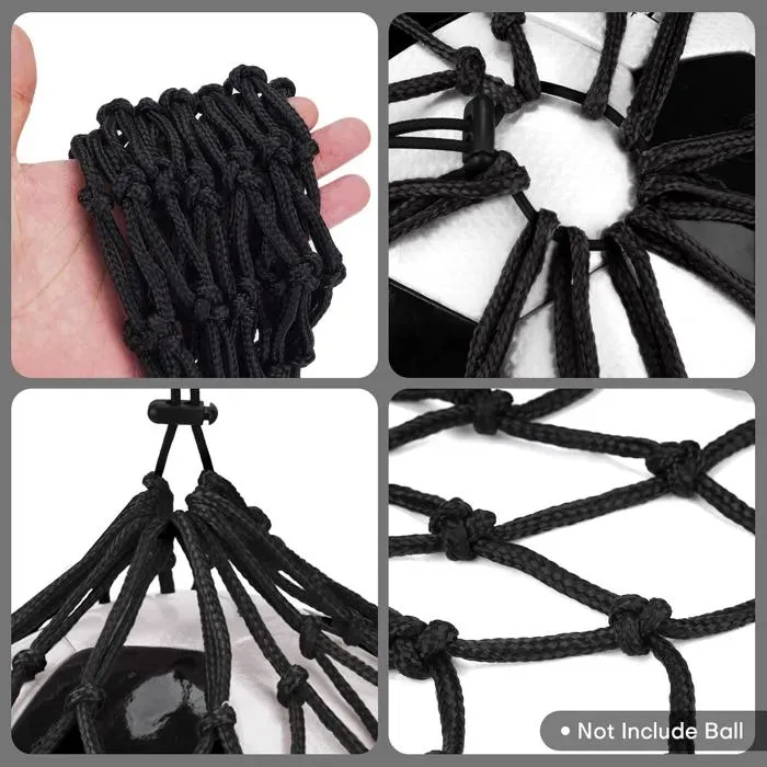 2 Pack Football Training Ball Return Net with Cord