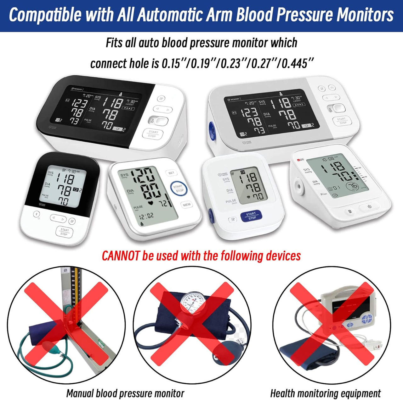 Omron 9201d-21201d XL Blood Pressure Cuff 22-52 cm Gray for Adults
