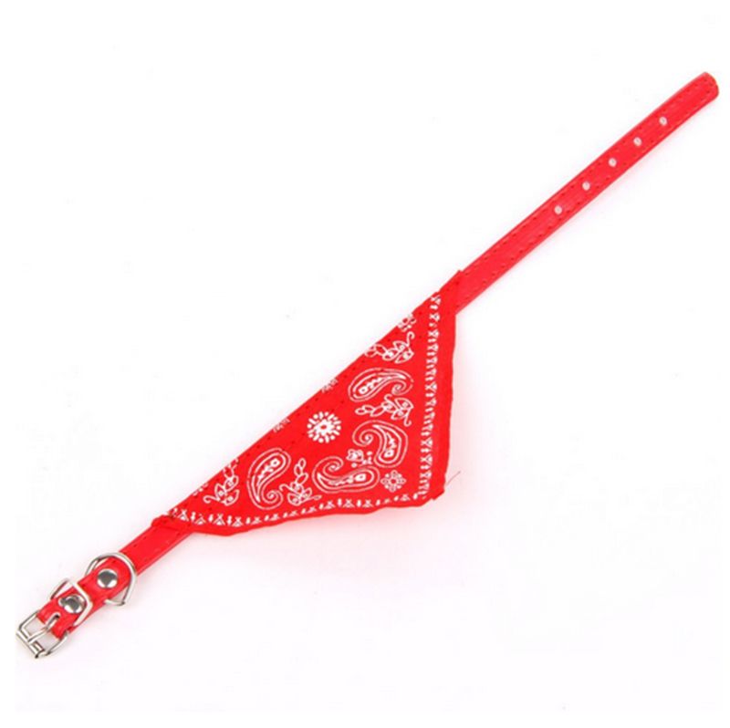 Blue Dog Cat Collar Bandana Scrunchie Scarf