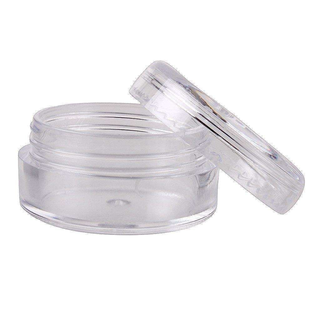 10pcs 5ml transparent storage jars, 5ml