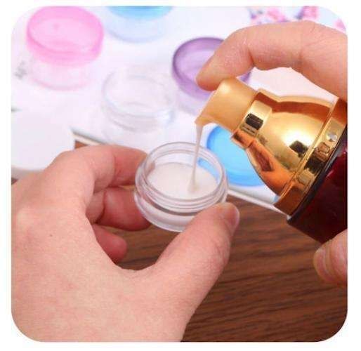 10pcs 5ml transparent storage jars, 5ml
