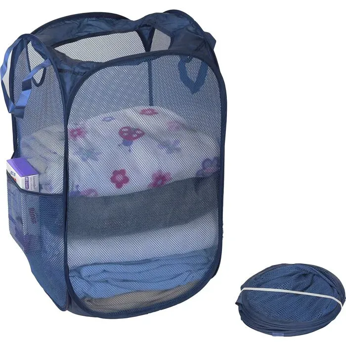 2 Pack Pop Up Mesh Laundry Baskets