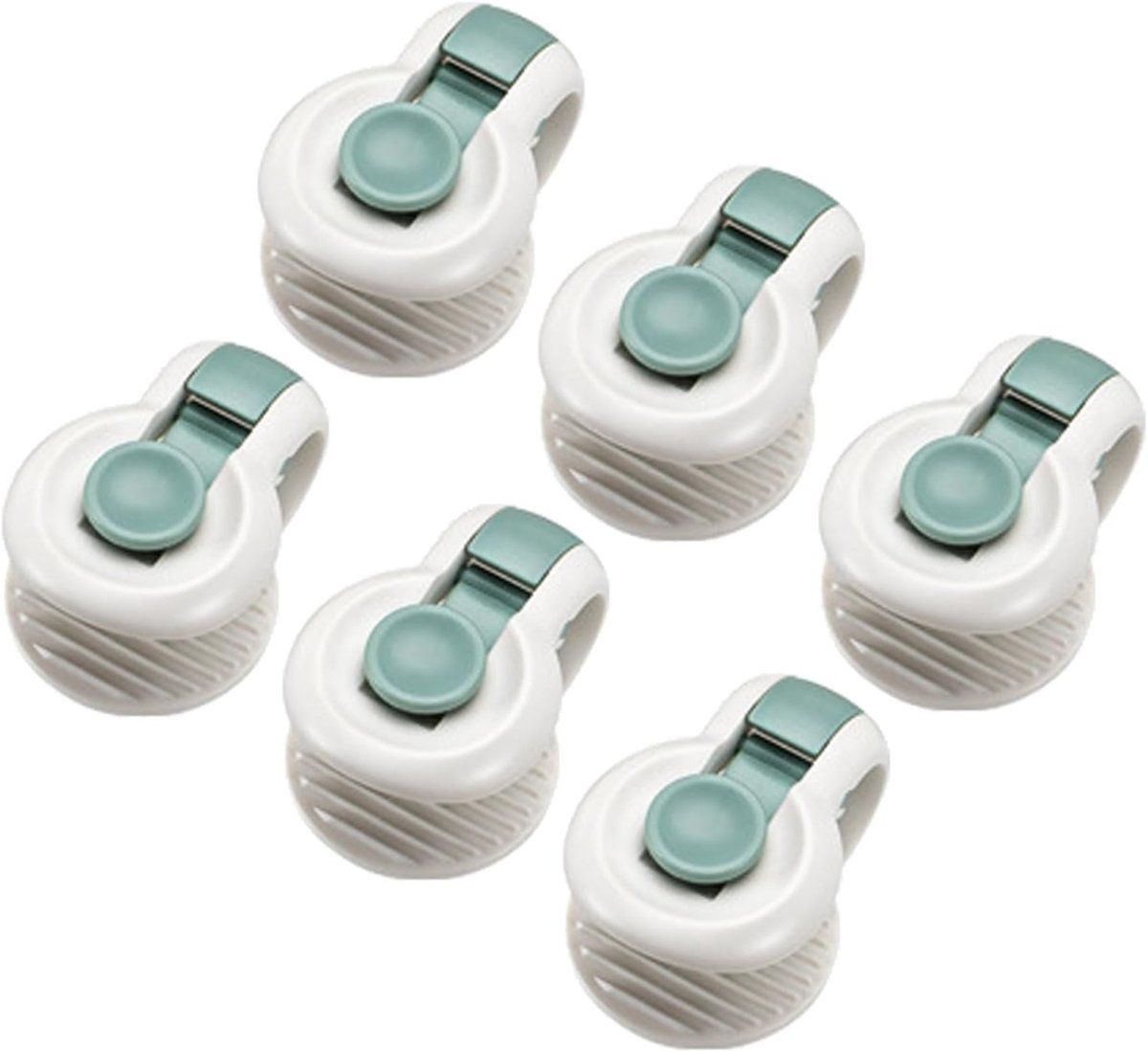 6 Pcs Plastic Duvet Cover Clips, Anti-Slip Fitted Sheet Corner Locks for Bedding, Comforter Fasteners