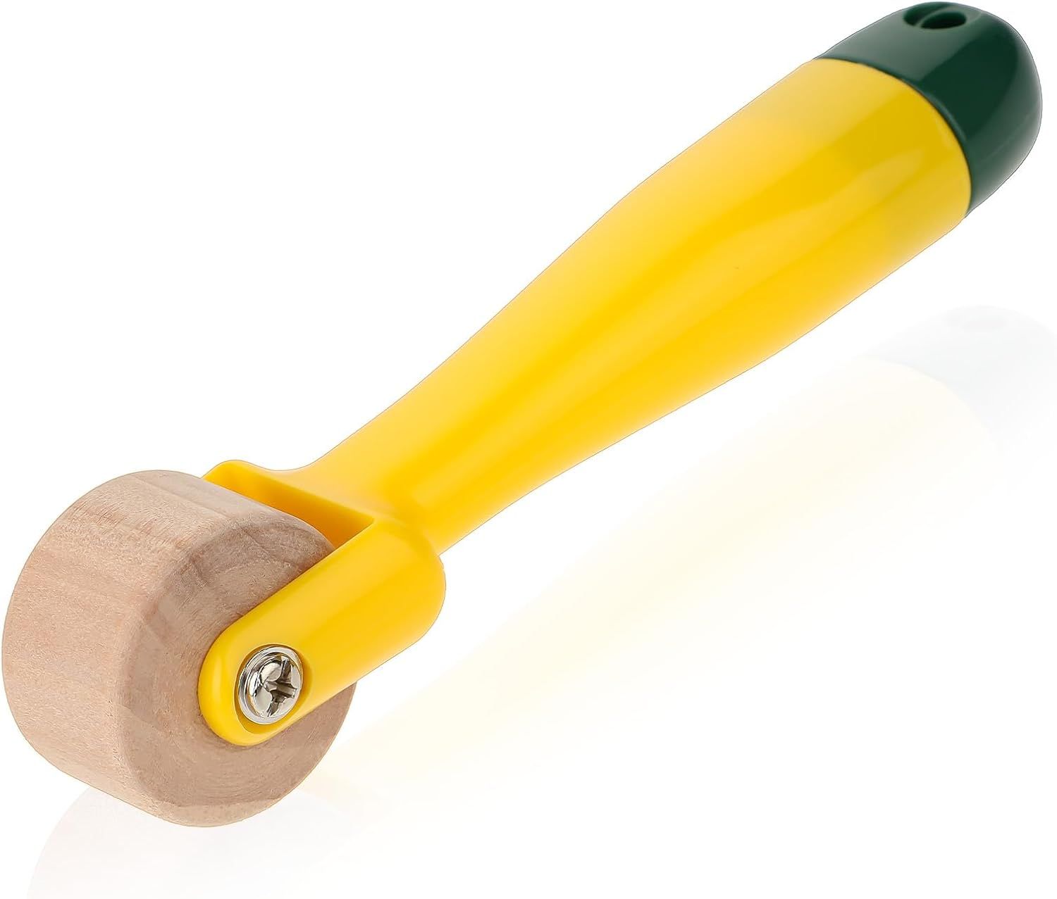 Quilting Seam Roller 2.3 cm Wallpaper Roller Seam Roller for Quilting Sewing Seam Roller Tool with Easy to Grip Handle for Print, Ink, Home Decoration
