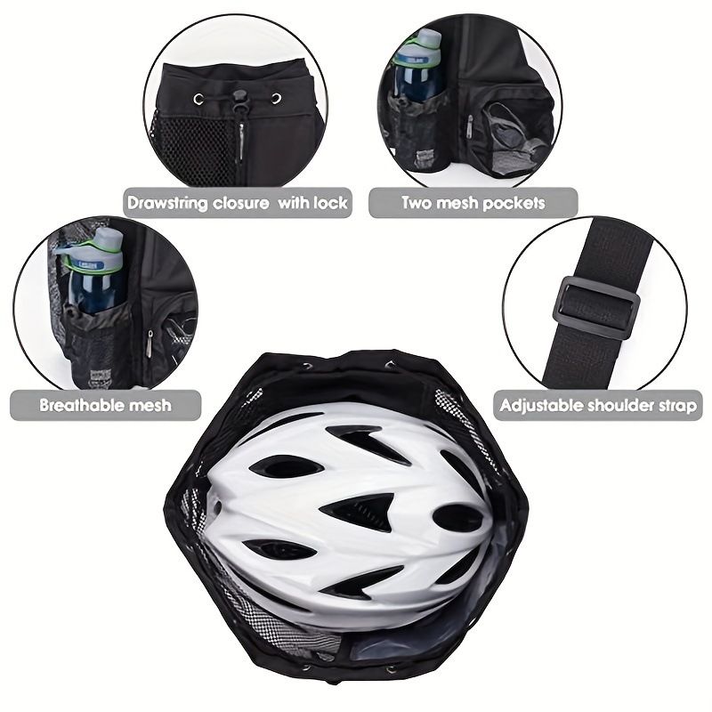 Mesh Drawstring Swim Bag - Large Capacity 20-35L Beach Backpack with Wet Pocket - Breathable Sports Sack for Gym Swimming Travel - Light Gray