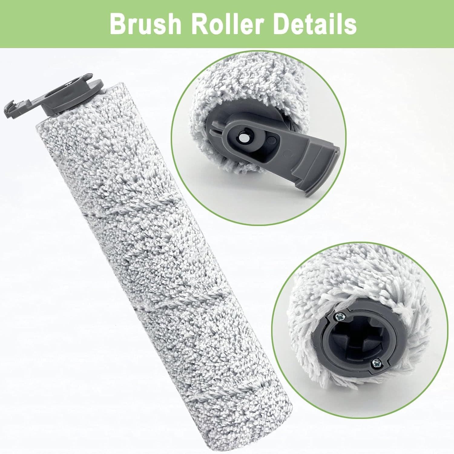 Vacuum Parts Brush Rolls Filters Replacement for Bissell Crosswave OmniForce 3882 3883 3967 3970 2 Pack Brush Rolls 4 Pack Filters