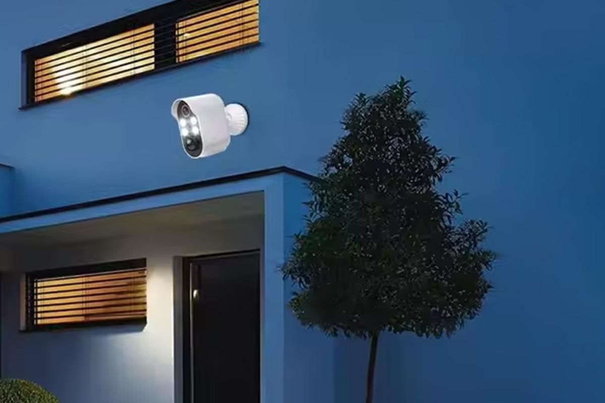 Security Cameras Wireless Outdoor Home Indoor Camera with Color Night Vision Motion Detection -White