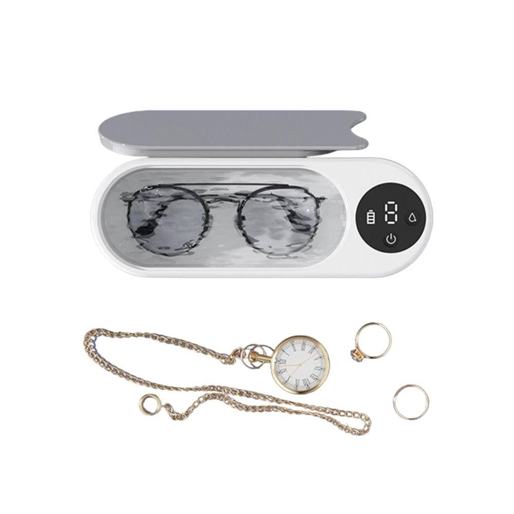 Portable Ultrasonic Sonic Wave Cleaner for Glasses Watch Jewellery