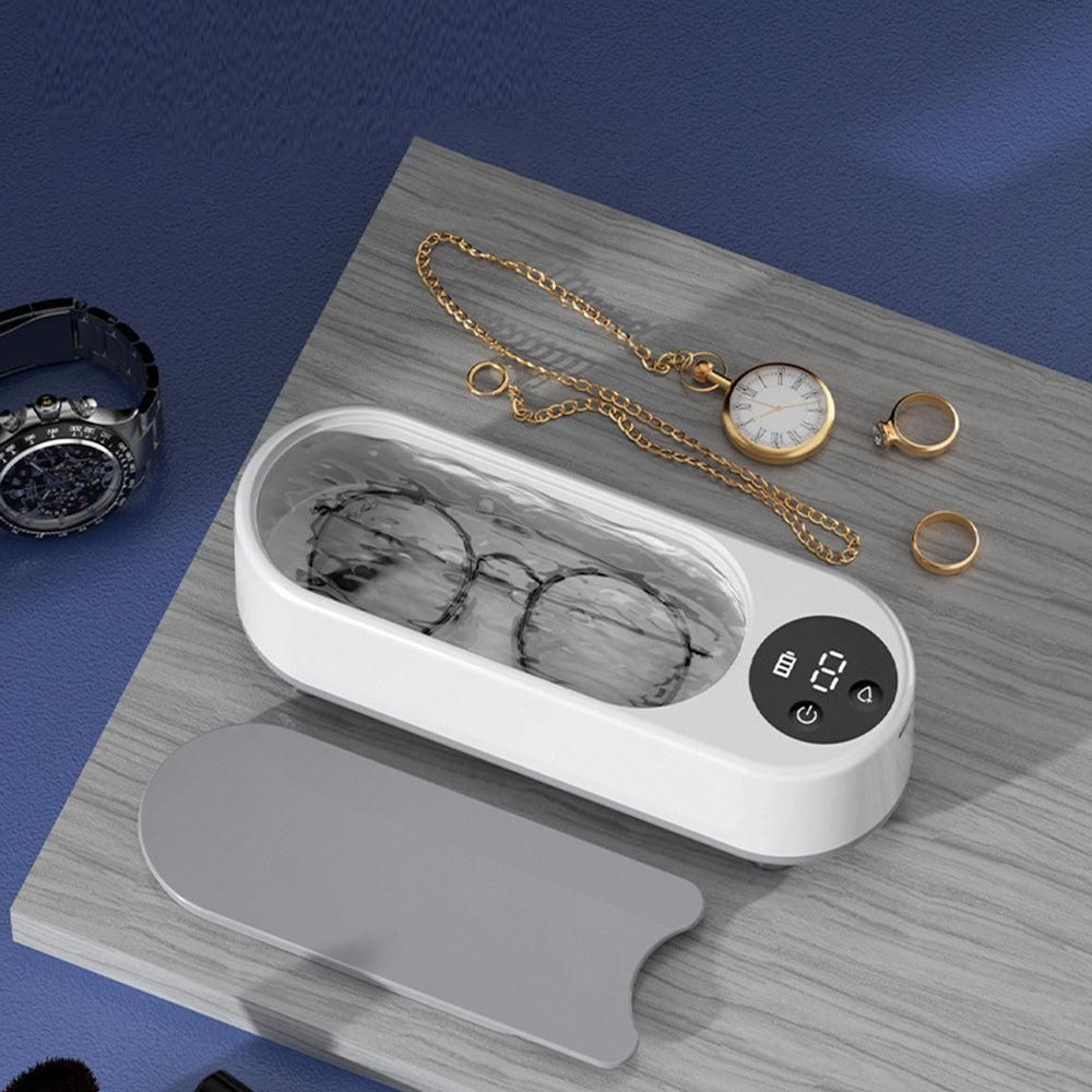 Portable Ultrasonic Sonic Wave Cleaner for Glasses Watch Jewellery