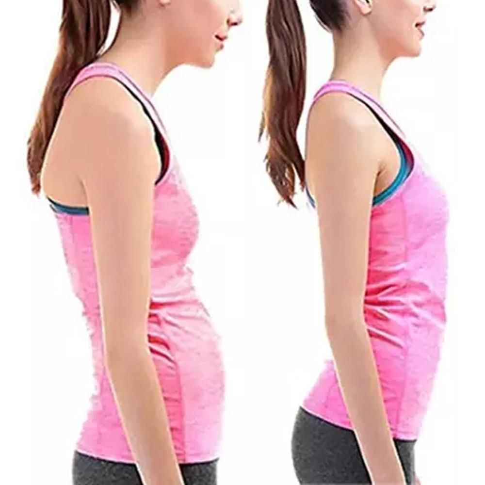 Posture Corrector Back Brace for Women and Men Adjustable Upper Shoulder Back Support Brace -Purple