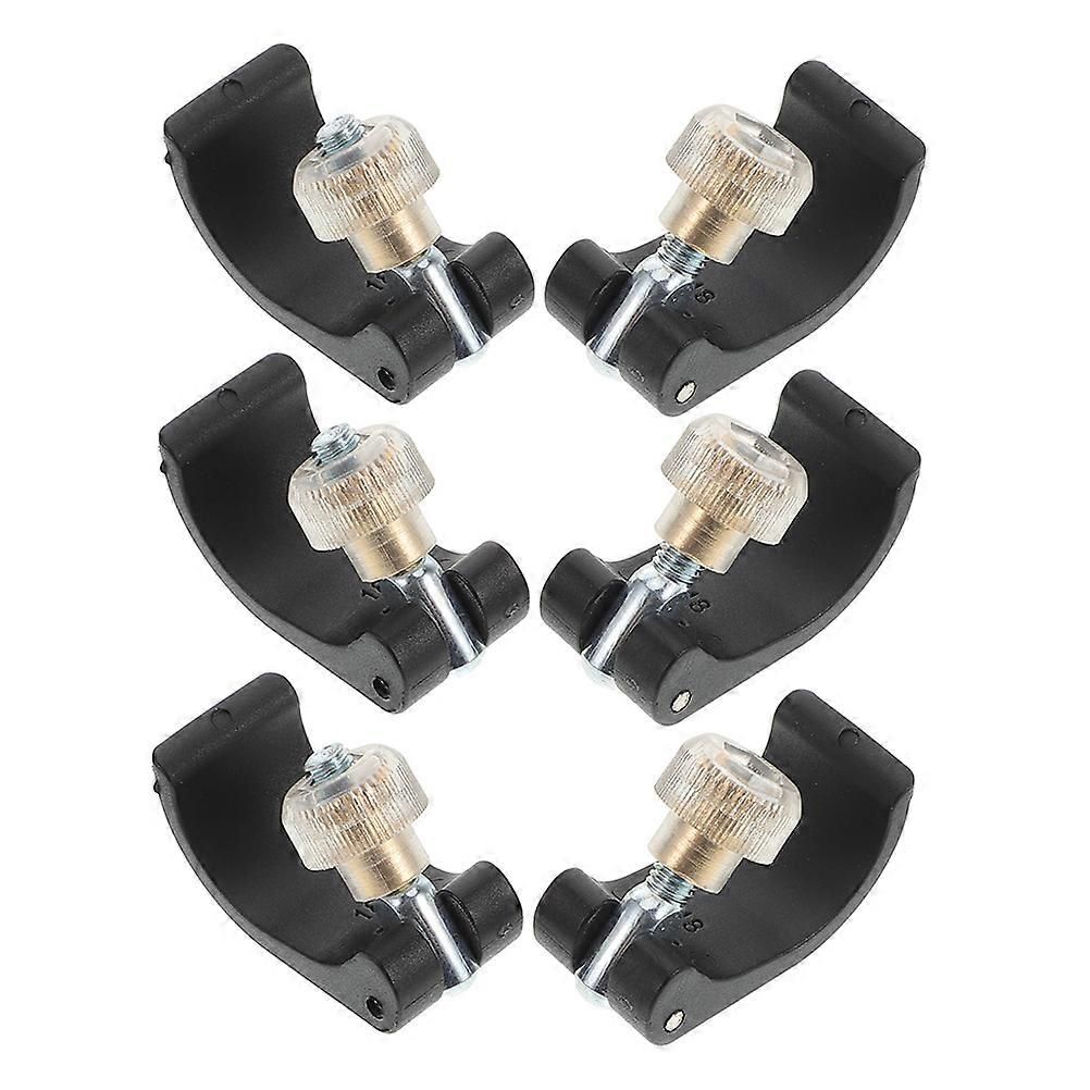 6PCS Pole Lock Handle - Walking Climbing Pole External Lock Trekking Stick Locking Clips Trekking Stick Locks Mountaineering Part 16#