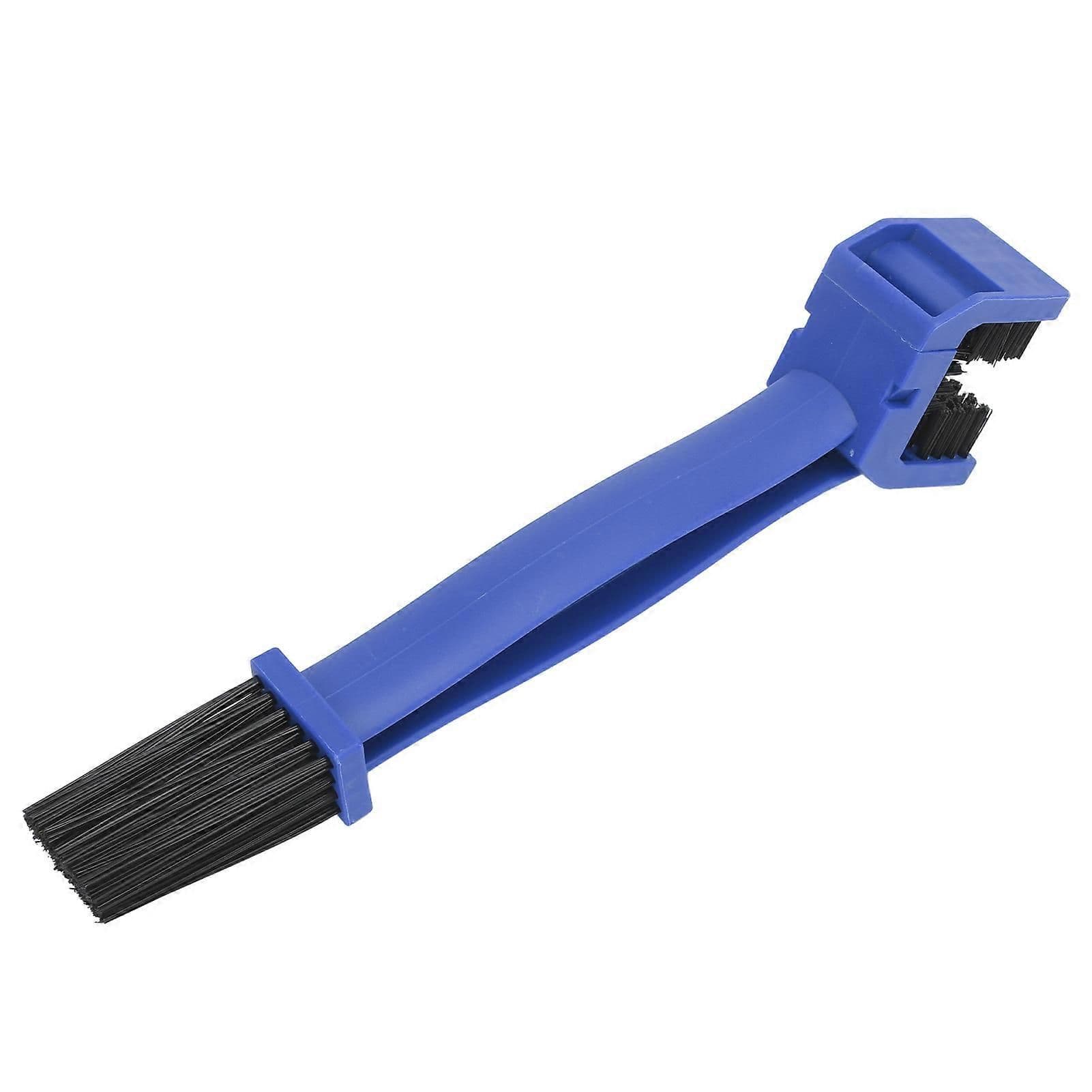 Bicycle Chain Cleaner Tool Double-Ended Design Ergonomic Handle Blue