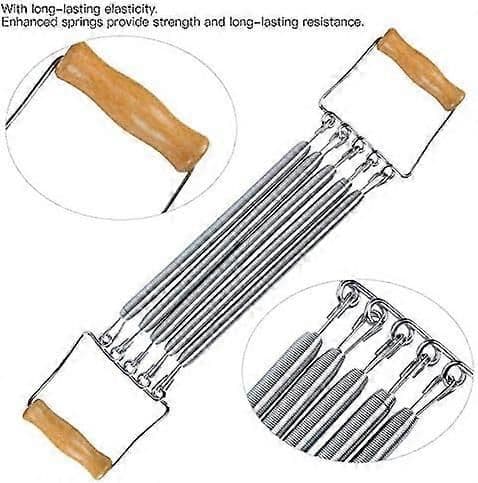 Chest Expander Spring Fitness Equipment Ergonomic Non-Slip Handle Home Workout