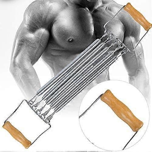 Chest Expander Spring Fitness Equipment Ergonomic Non-Slip Handle Home Workout