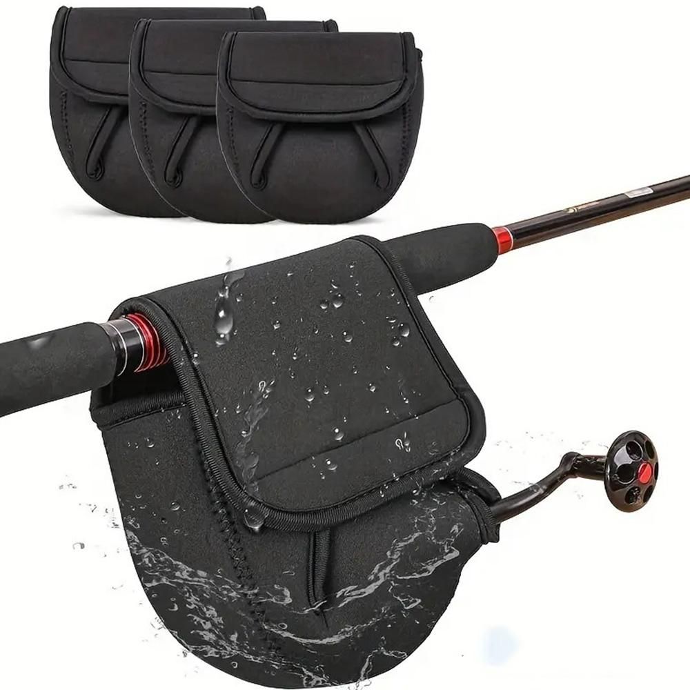 Spinning Reel Cover Case Bag Pouch Fits 1000 2000 4000 5000 8000 Series Spinning Reels - L